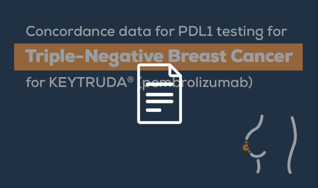 Click here to download the Concordance data for PD-L1 testing for TNBC