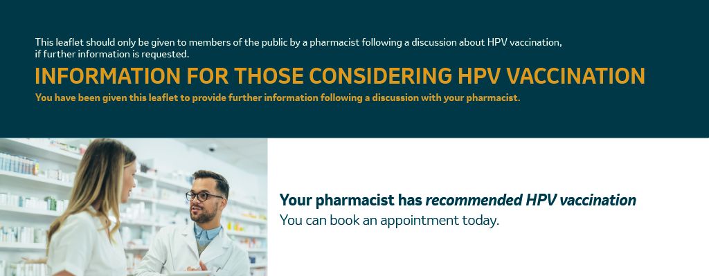 Information for those considering HPV vaccination
