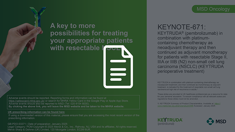 KEYNOTE-671 clinical data presentation