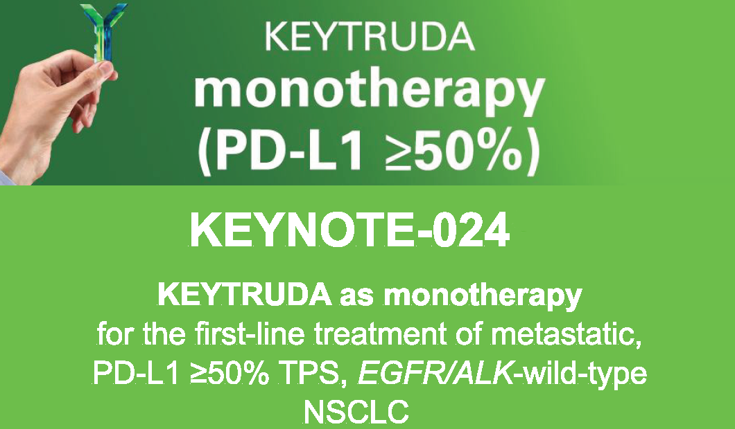 KEYNOTE-024 clinical data presentation