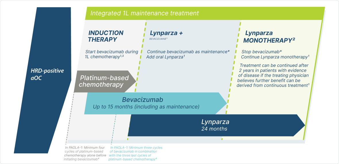 Lynparza monotherapy dosing regimen